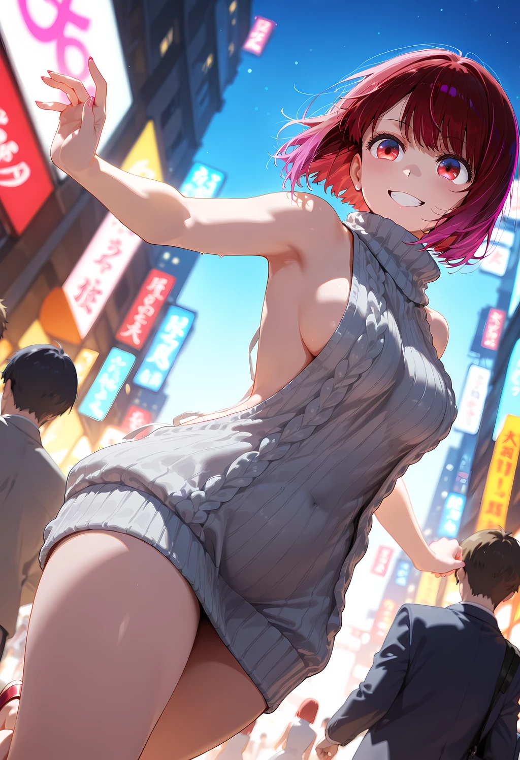 Kana in the city - by ClassicAI